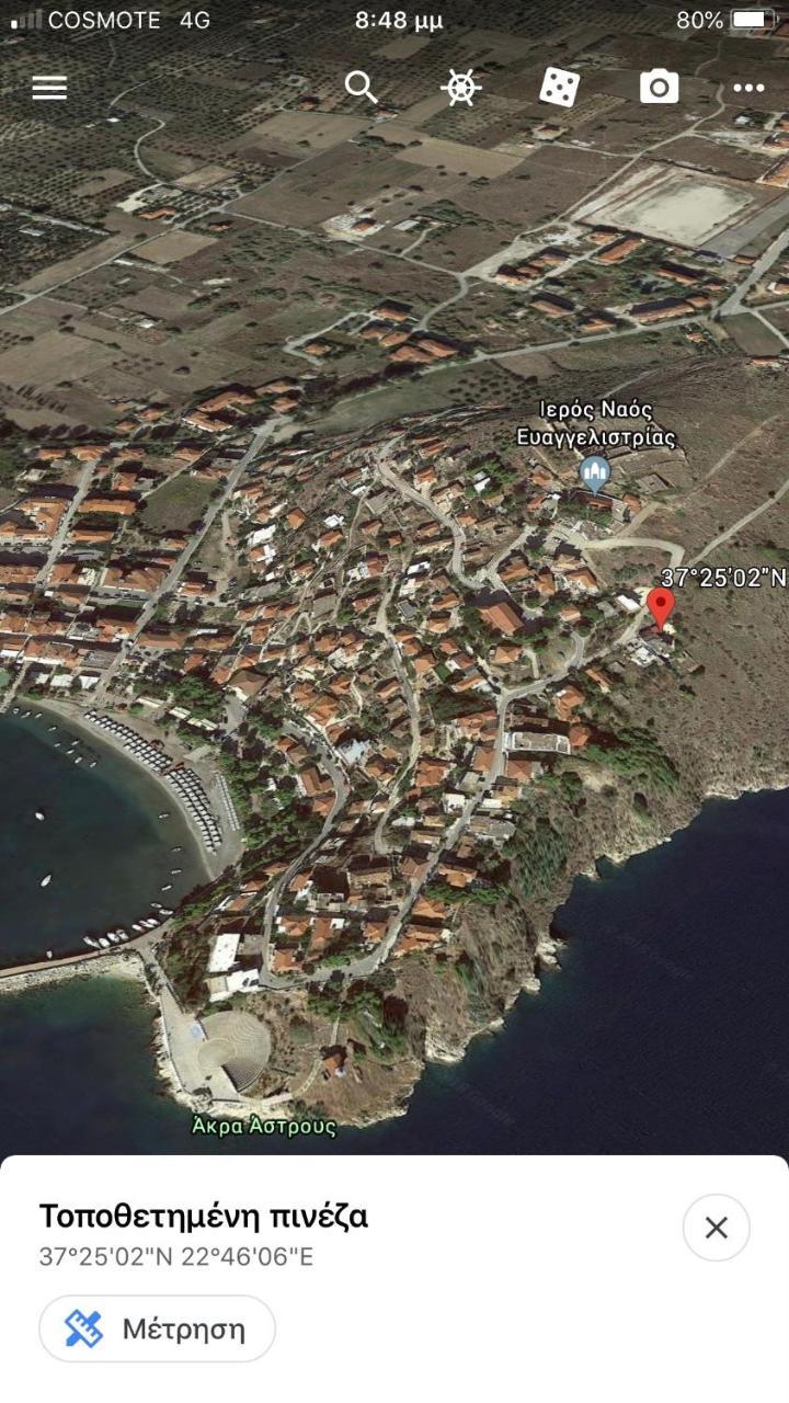 Villa Castle Sea View Parálion Ástros 외부 사진